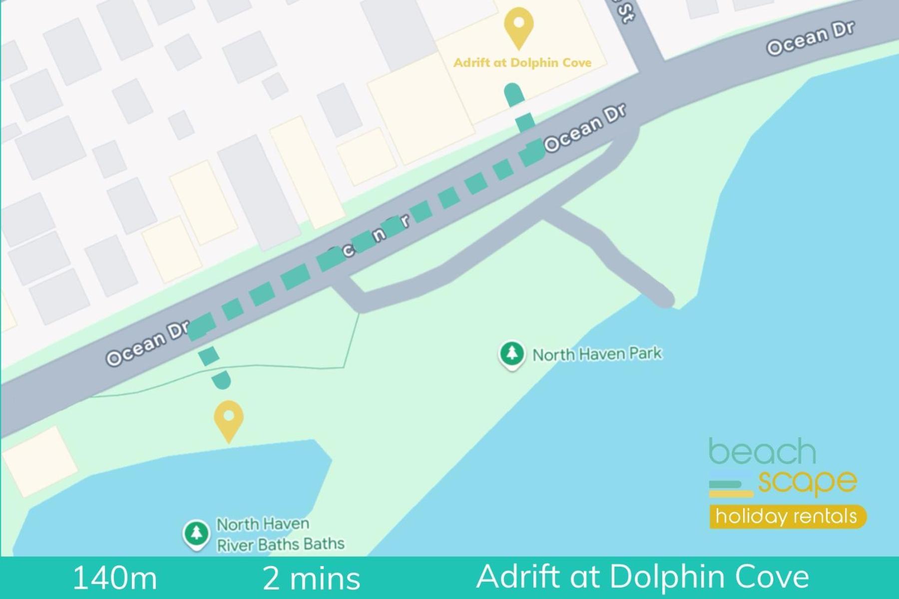 Adrift At Dolphin Cove Apt 5 - Riverfront Modern Норт-Гейвен Екстер'єр фото